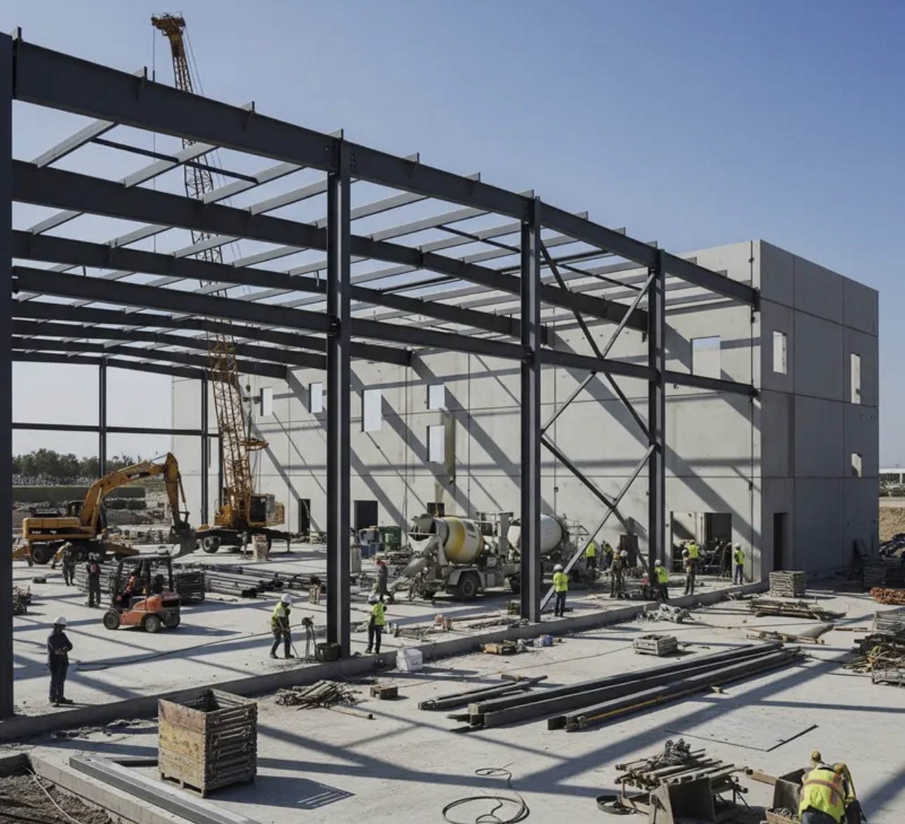 DISEÑO, FABRICACIÓN, INSTALACIÓN Y MONTAJE DE ESTRUCTURAS METÁLICAS Y BODEGAS INDUSTRIALES